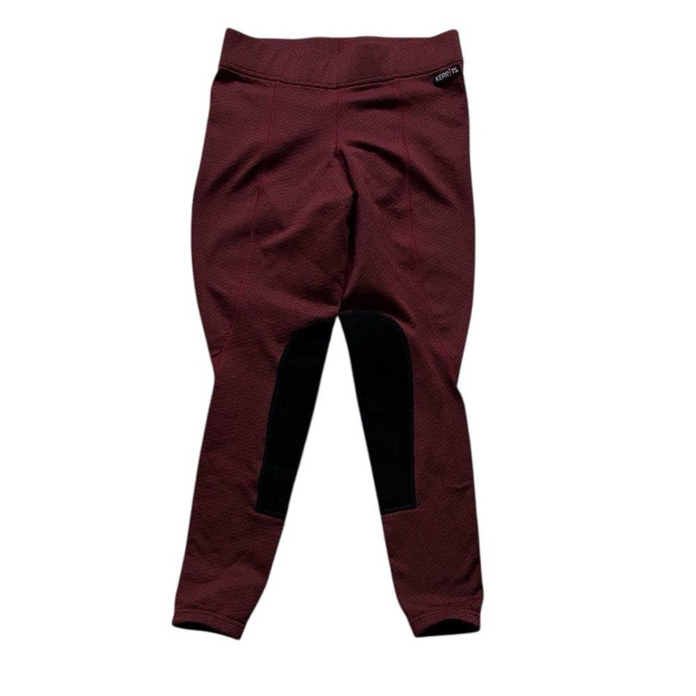 Kerrits Women’s Winter Fleece Herringbone Horse Riding Breeches Tights Small